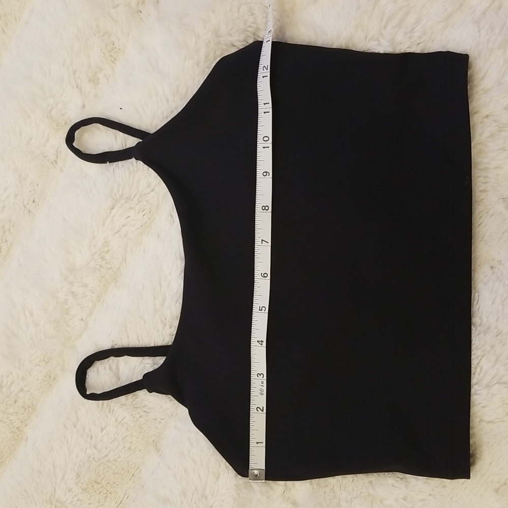 5ne Musesonly black yoga workout tank top, size S - Picture 3 of 10